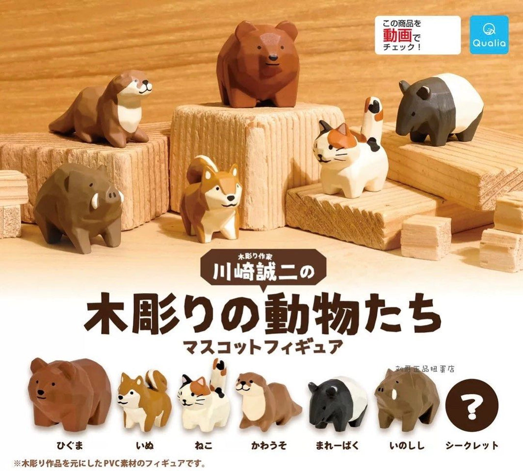 木雕動物