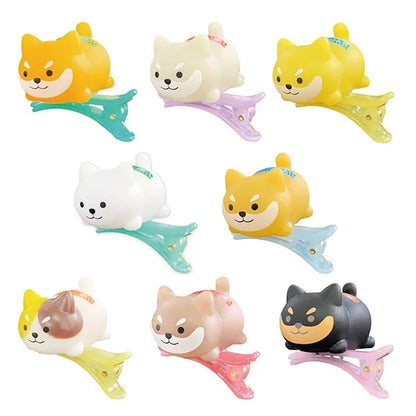 柴犬髮夾