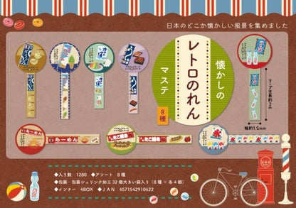 日本食品古舊膠紙