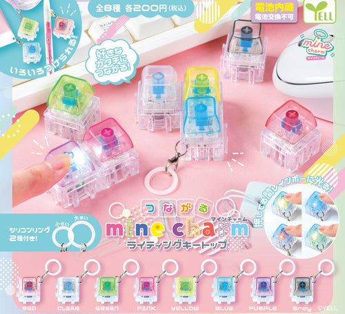 鍵盤發光水樽扣