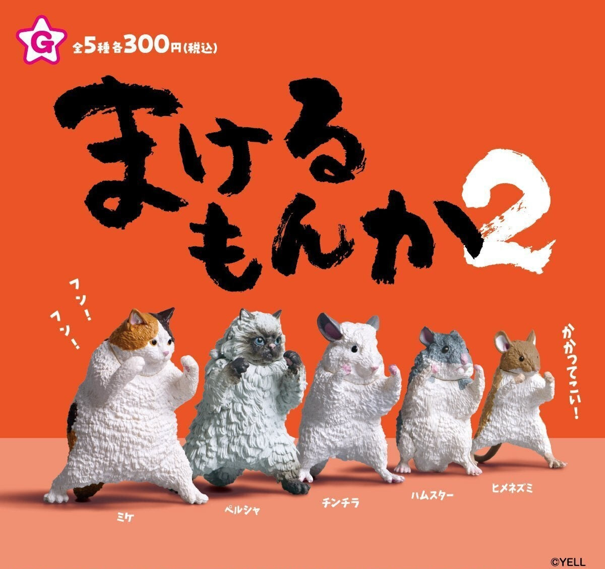 不認輸小動物