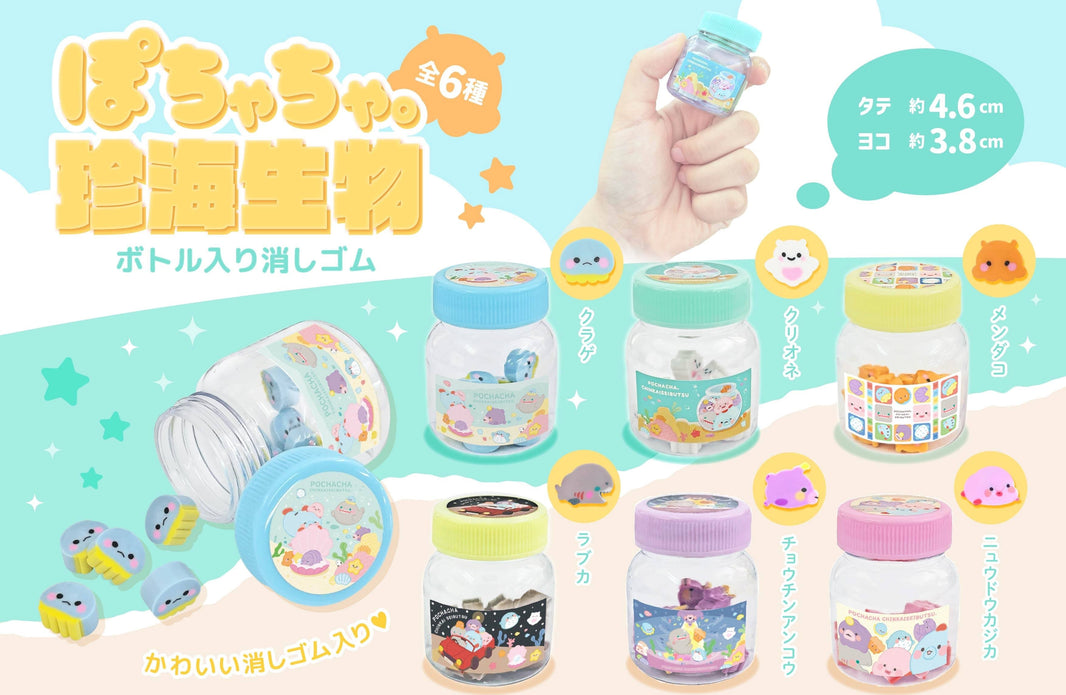 稀有海洋生物橡皮瓶