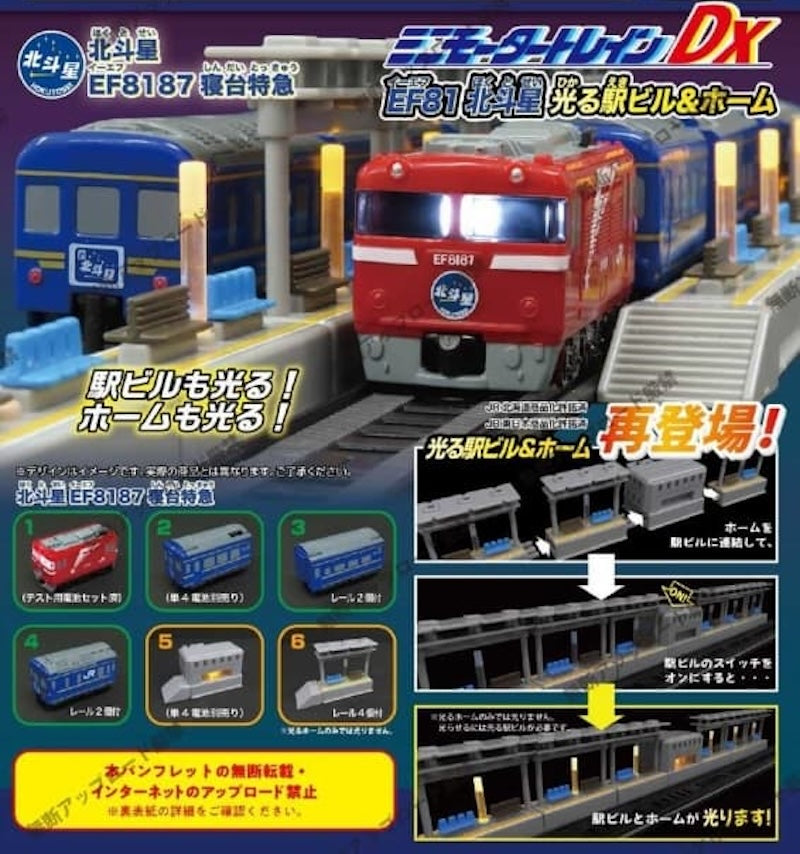 EF81北斗星燈光車站&月台編（12月預購）