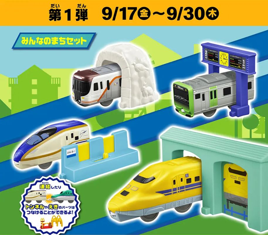 開心樂園餐 Plarail 2021 Part 1-thumbmail-1