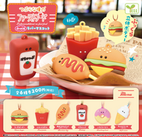 圓圓快餐鎖匙扣