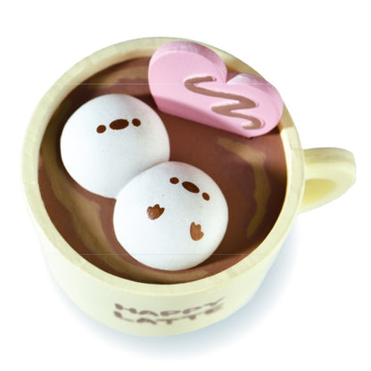 白色捉迷藏小動物