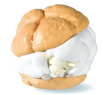 白色捉迷藏小動物