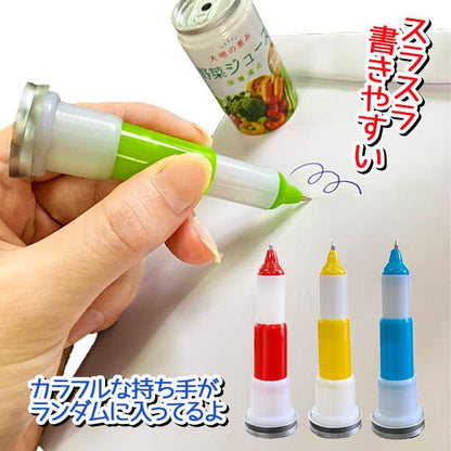 果汁罐原子筆