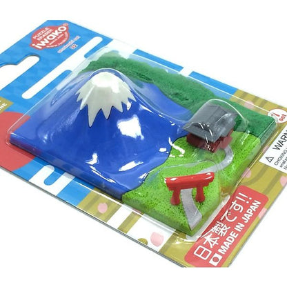 富士山和神社橡皮