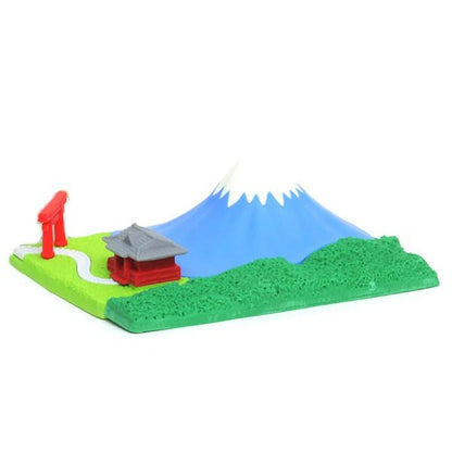 富士山和神社橡皮