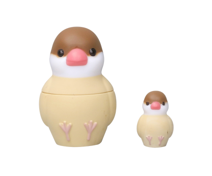 文鳥俄羅斯娃娃