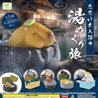 小動物洗澡中 溫泉之旅